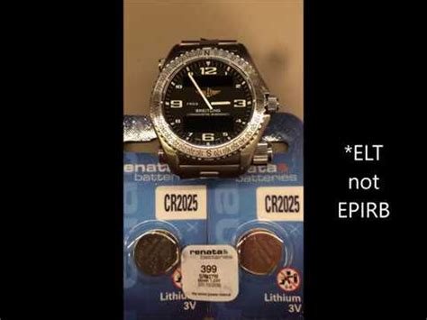 breitling emergency battery change|breitling bezel replacement cost.